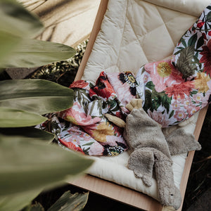 Organic Muslin Wrap - Les Fleurs