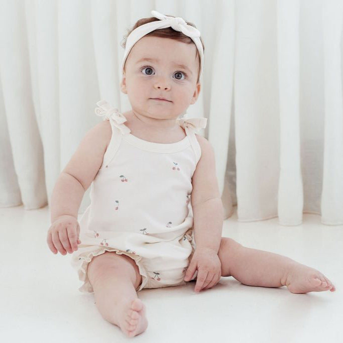 SS25 - Bubble Romper - Cherry