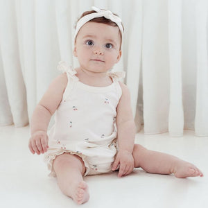 SS25 - Bubble Romper - Cherry