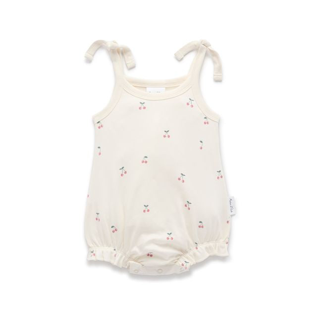 SS25 - Bubble Romper - Cherry