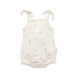 SS25 - Bubble Romper - Cherry