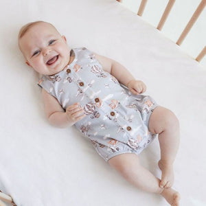 SS25 - Bubble Romper - Flying Friends