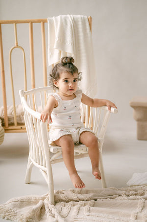 SS25 - Ruffle Set - Cherry