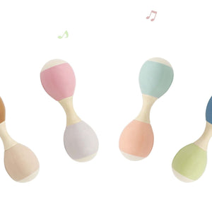 Wooden Double End Maracas