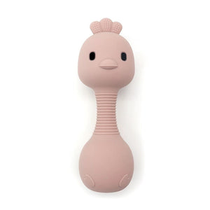 Silicone Chicken Rattle