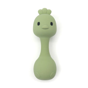 Silicone Chicken Rattle