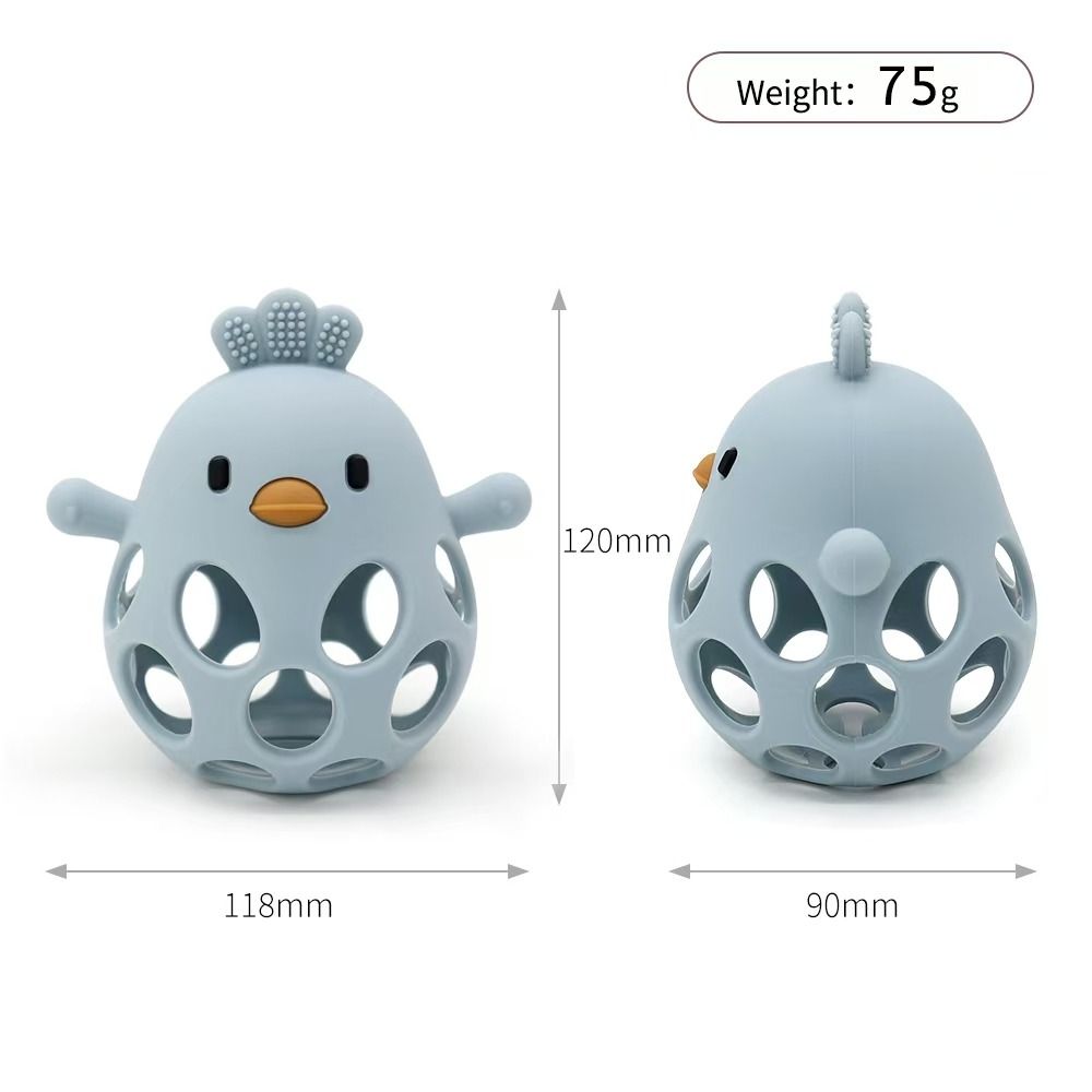 Silicone Chicken Teether - Assorted Colours – Mini Haven