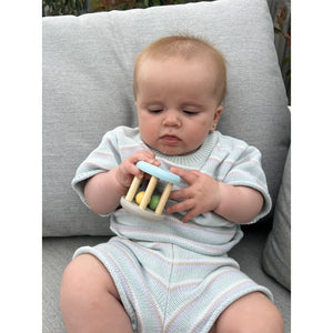 Wooden Koala & Bunny Rattle