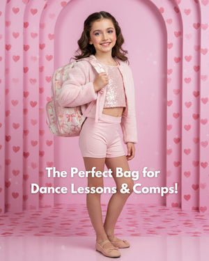 Kids Backpack - Pink Bows