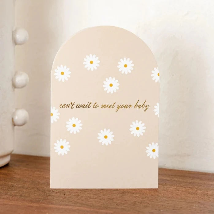 Greeting Card - Can't Wait To Meet Your Baby