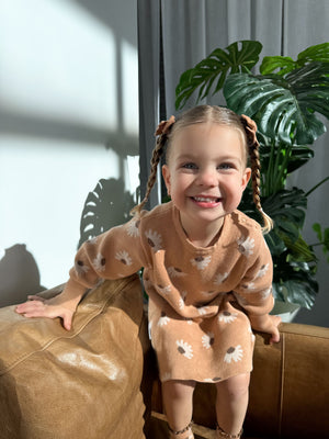 Ziggy Lou - Long Sleeve Dress - Hazel