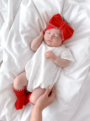 Ziggy Lou - Christmas - Indy Romper - Laurel