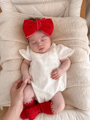 Ziggy Lou - Christmas - Indy Romper - Laurel