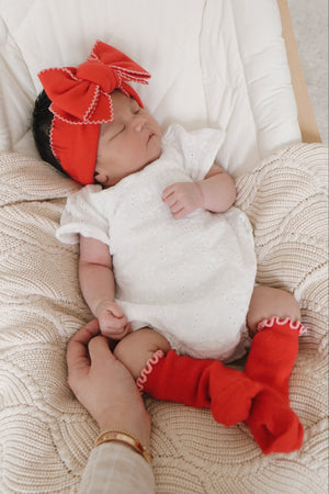 Ziggy Lou - Christmas - Indy Romper - Laurel