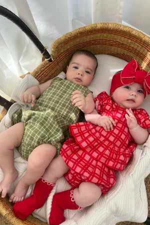 Ziggy Lou - Christmas - Bobbie Romper - Thyme