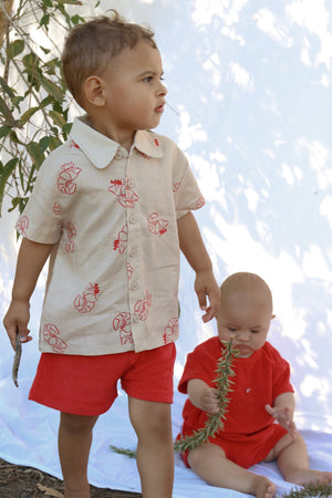 Ziggy Lou - Christmas - Shirt - Shawn the Prawn