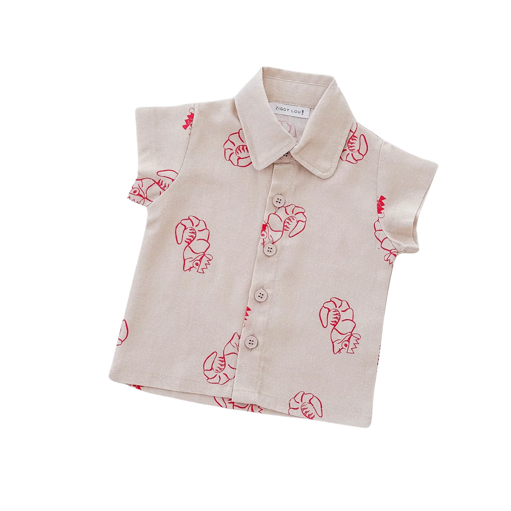 Ziggy Lou - Christmas - Shirt - Shawn the Prawn