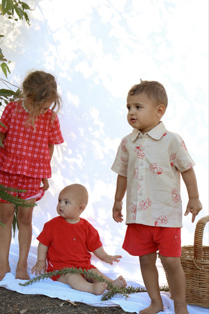 Ziggy Lou - Christmas - Shorts - Shawn the Prawn