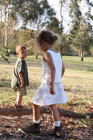 Ziggy Lou - Christmas - Marnie Singlet - Laurel