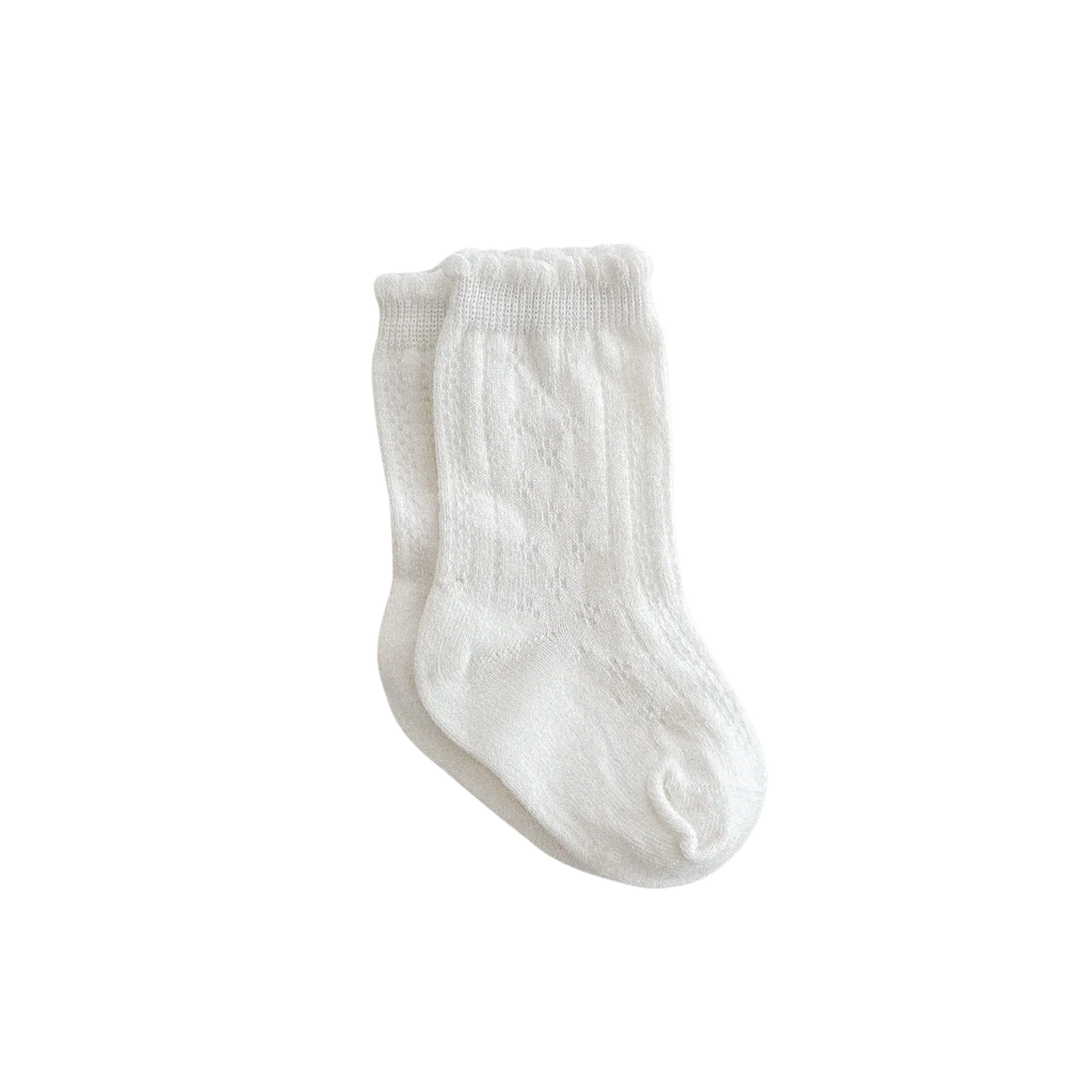 Ziggy Lou - Lace Socks - Milk