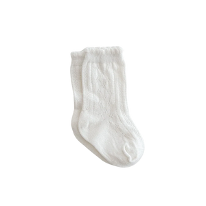 Ziggy Lou - Lace Socks - Milk