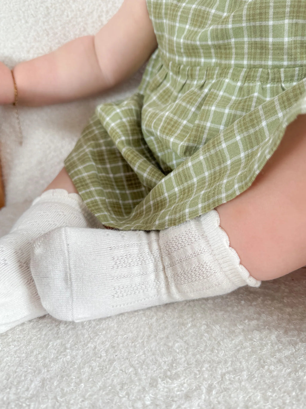 Ziggy Lou - Lace Socks - Milk