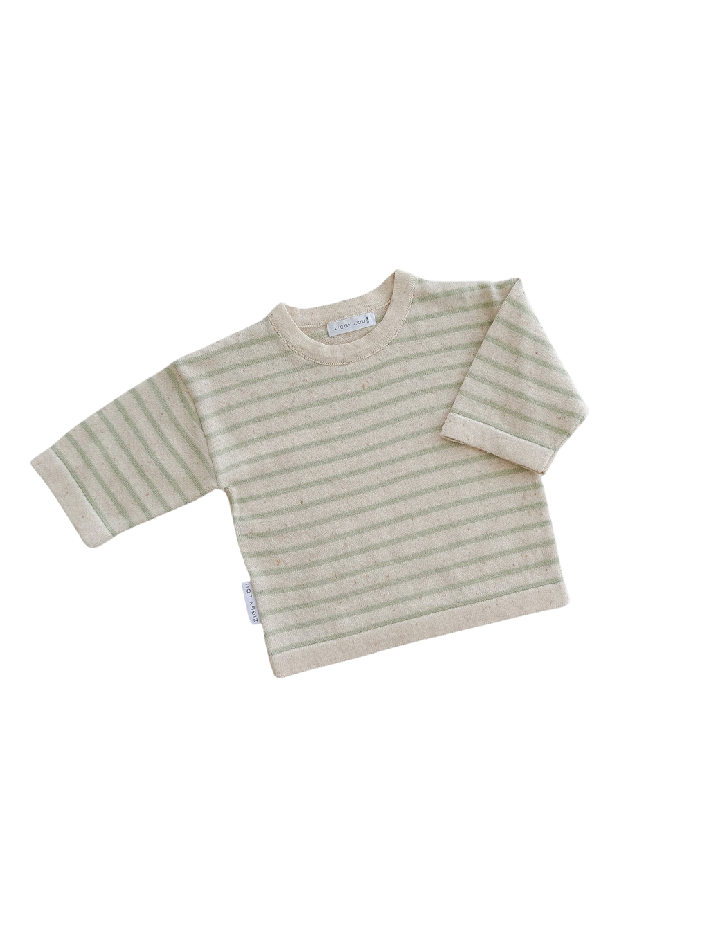 Ziggy Lou - Long Sleeve Tee - Biscotti Stripe