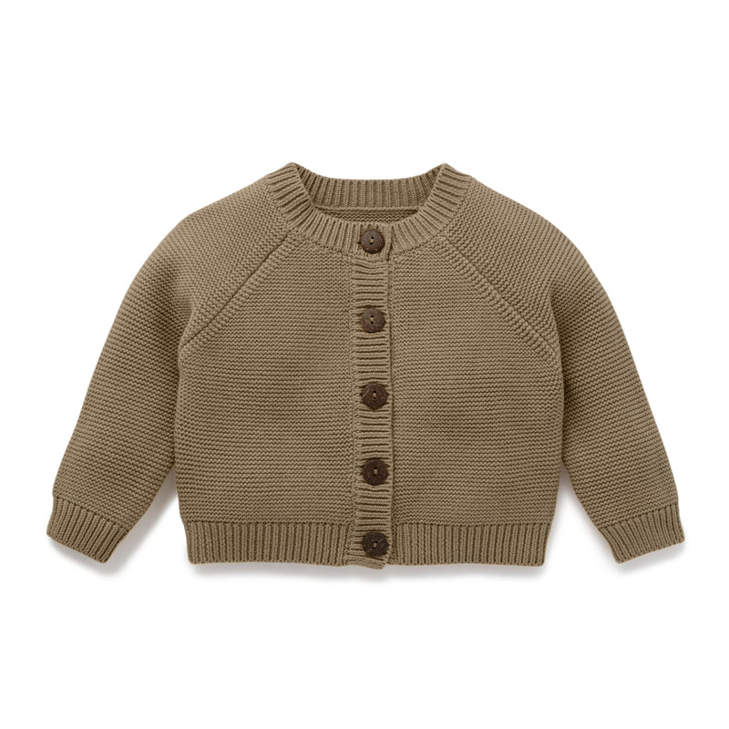 AW22 Knit Cardigan - Timber (ONLY SIZE 4 & 5 LEFT)