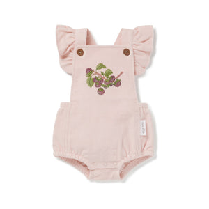 AW23 Cord Playsuit - Berry
