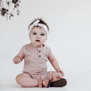 Singlet Onesie - Fawn (ONLY SIZES 00 & 1 LEFT)