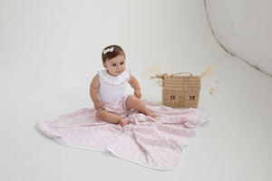 SS22 Ruffle Bloomers - Pink Floral (ONLY SIZE 000 LEFT)