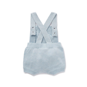 SS22 Knit Romper - Blue (ONLY SIZE 0 LEFT)