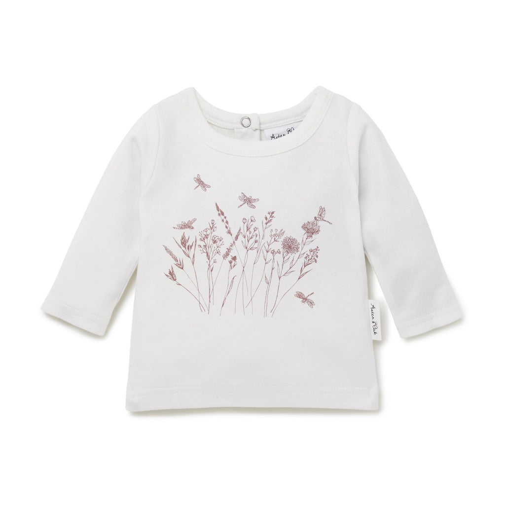 AW21 Print Tee - Wildflower (ONLY SIZES 000 & 1 LEFT)