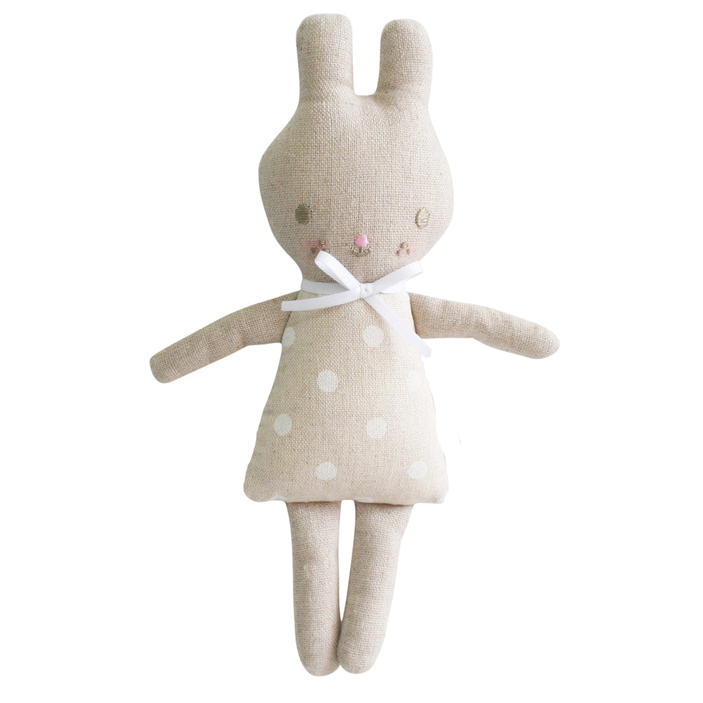 Rattle - Bonnie Bunny with White Spot