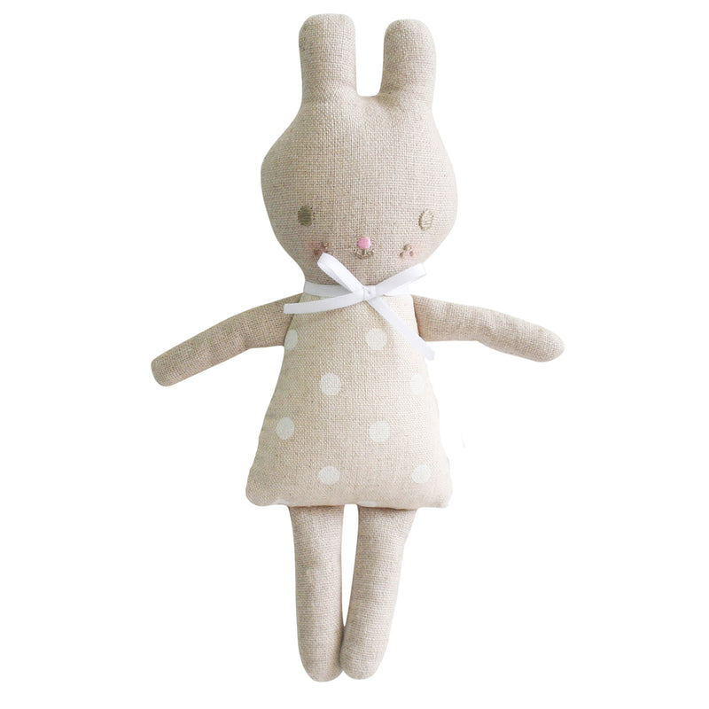Rattle - Bonnie Bunny with White Spot