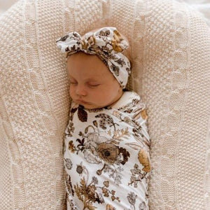 Bamboo Jersey or Muslin Wrap - Goldie Blooms