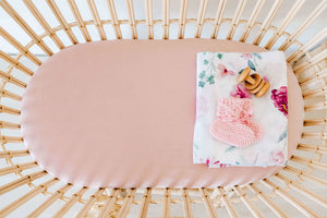 Jersey Nursery Linen - Lullaby Pink