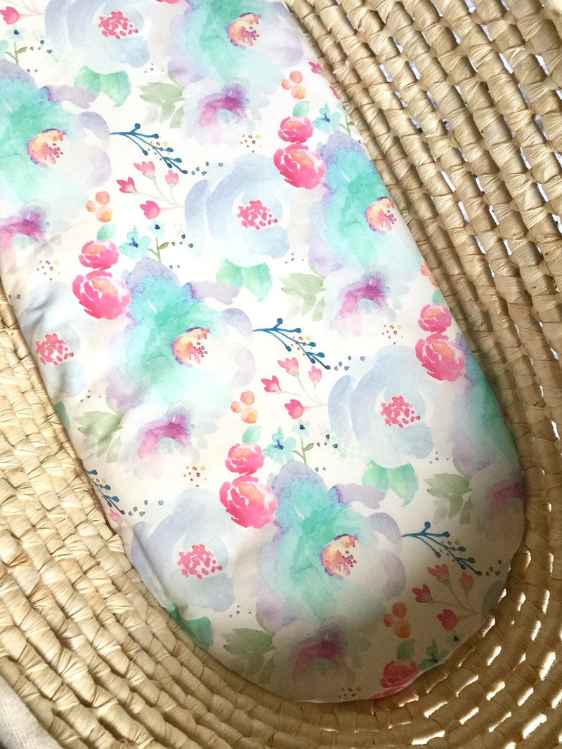 Nursery Linen - Floral Watercolour