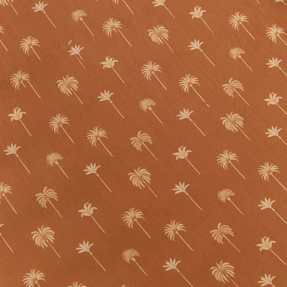 Jersey Nursery Linen - Bronze Palm