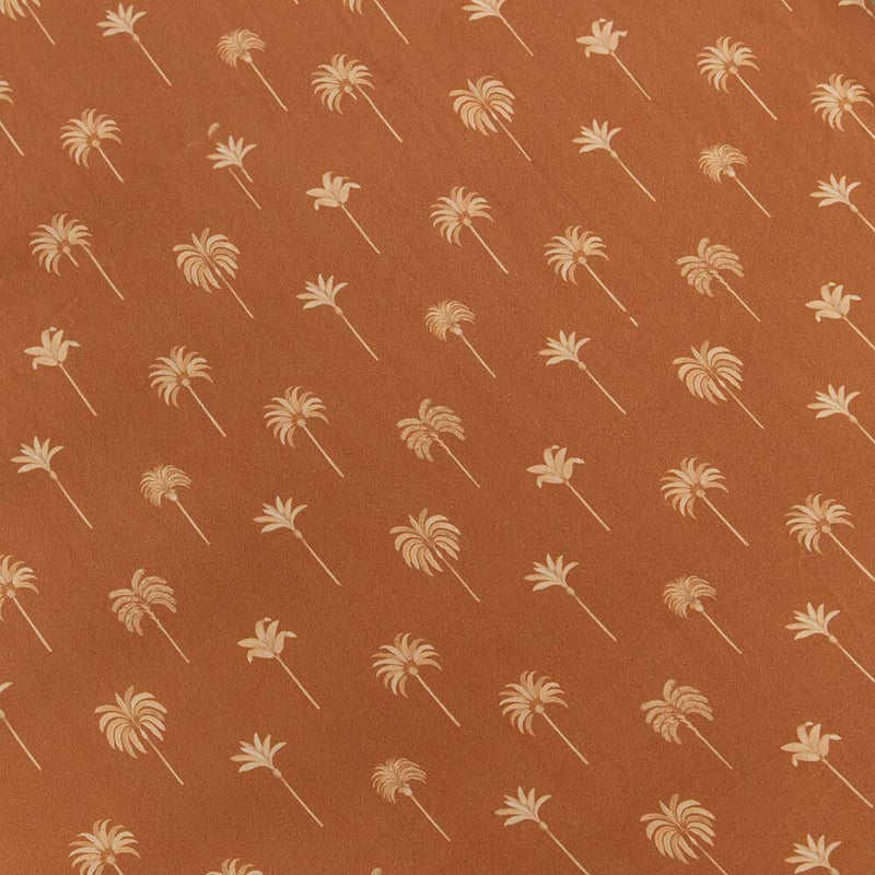 Jersey Nursery Linen - Bronze Palm