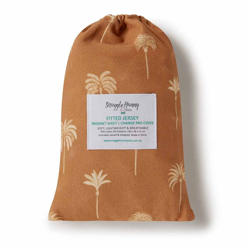 Jersey Nursery Linen - Bronze Palm