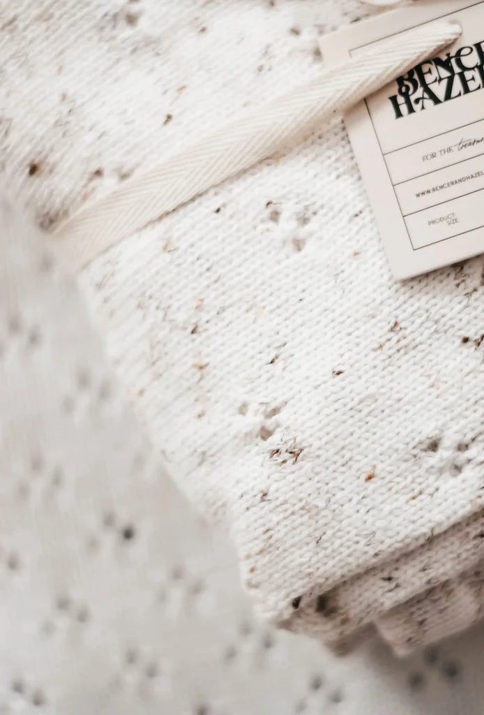 Knit Blanket - Oatmeal