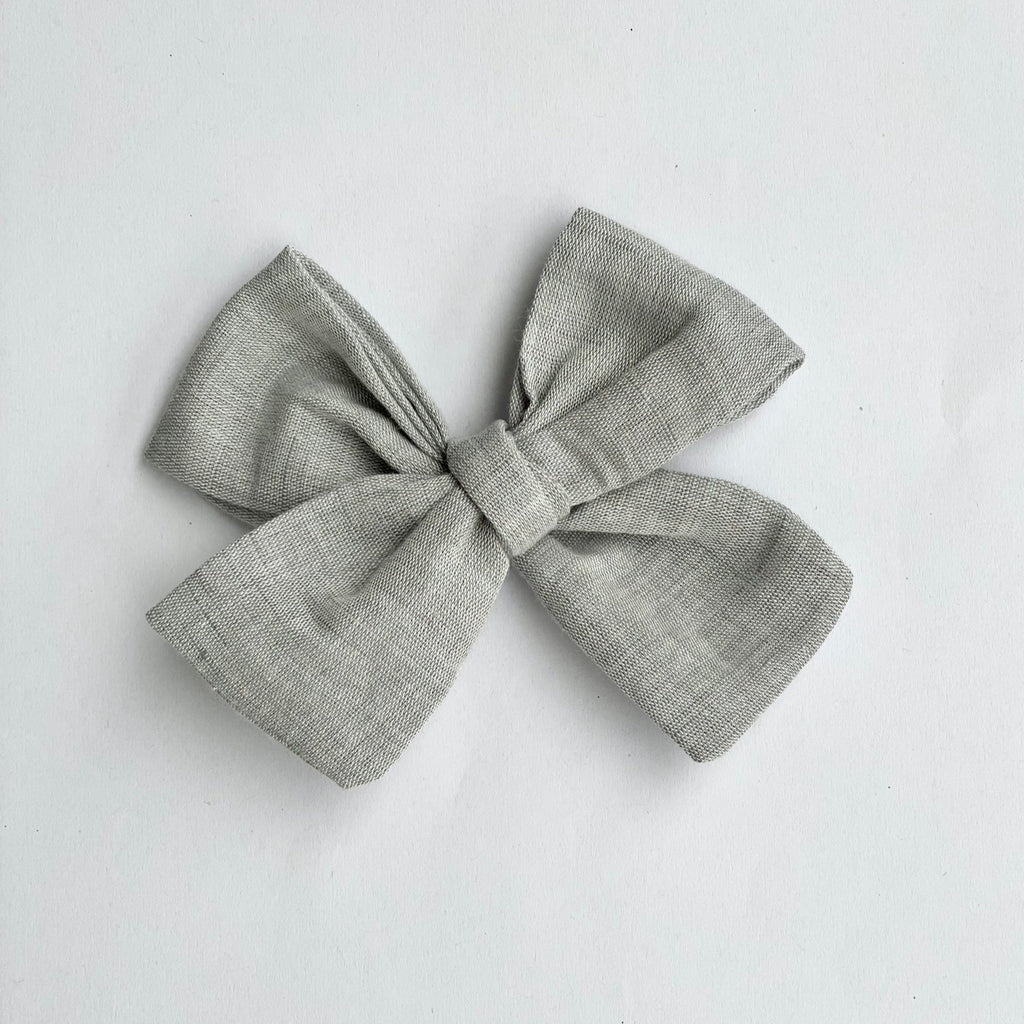 Pinwheel Bows - Cloudy Grey