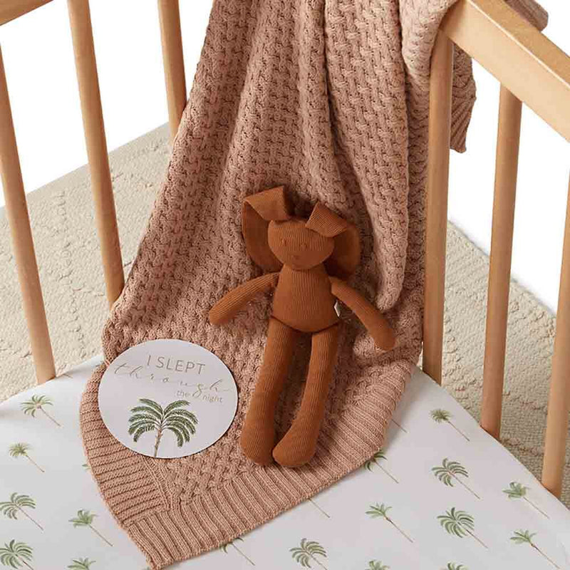 Jersey Nursery Linen - Green Palm