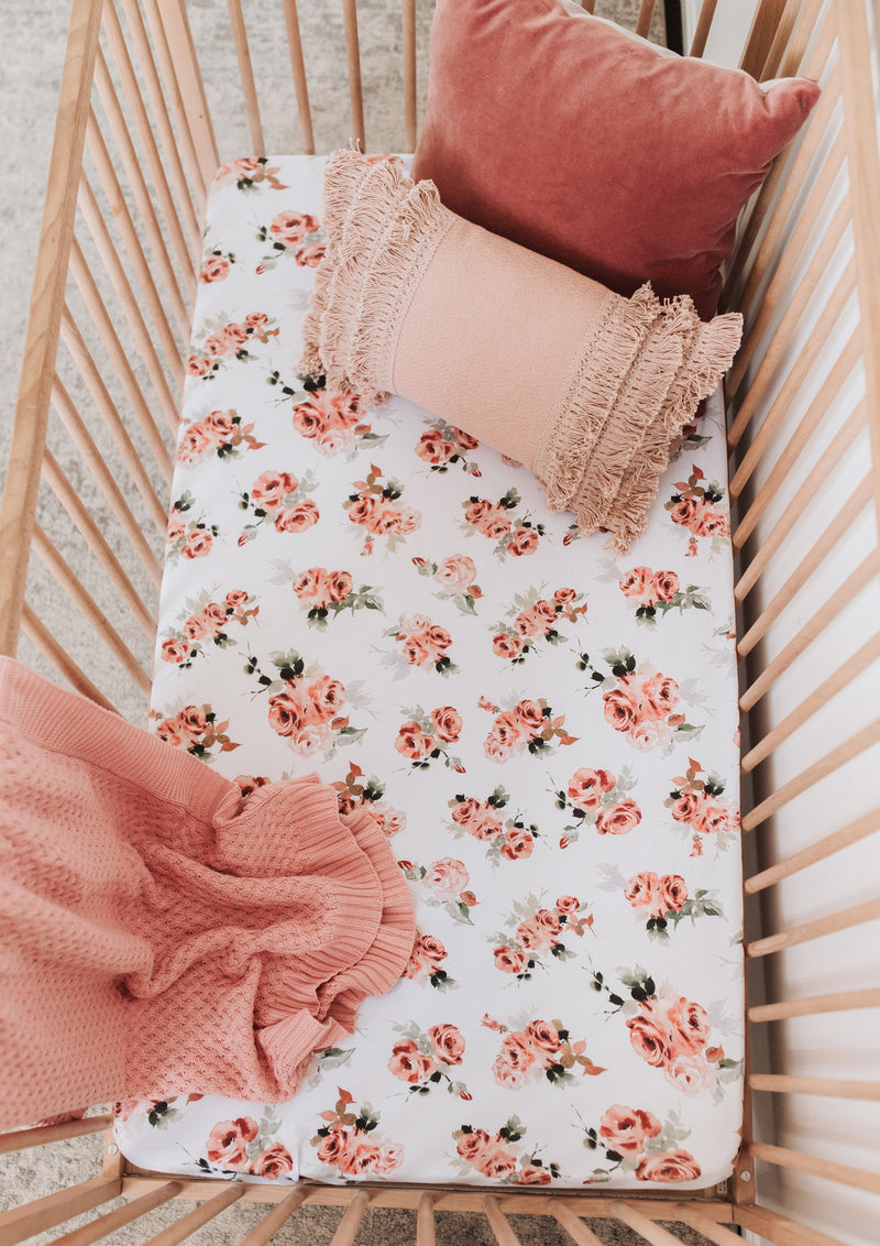 Jersey Nursery Linen - Rosebud