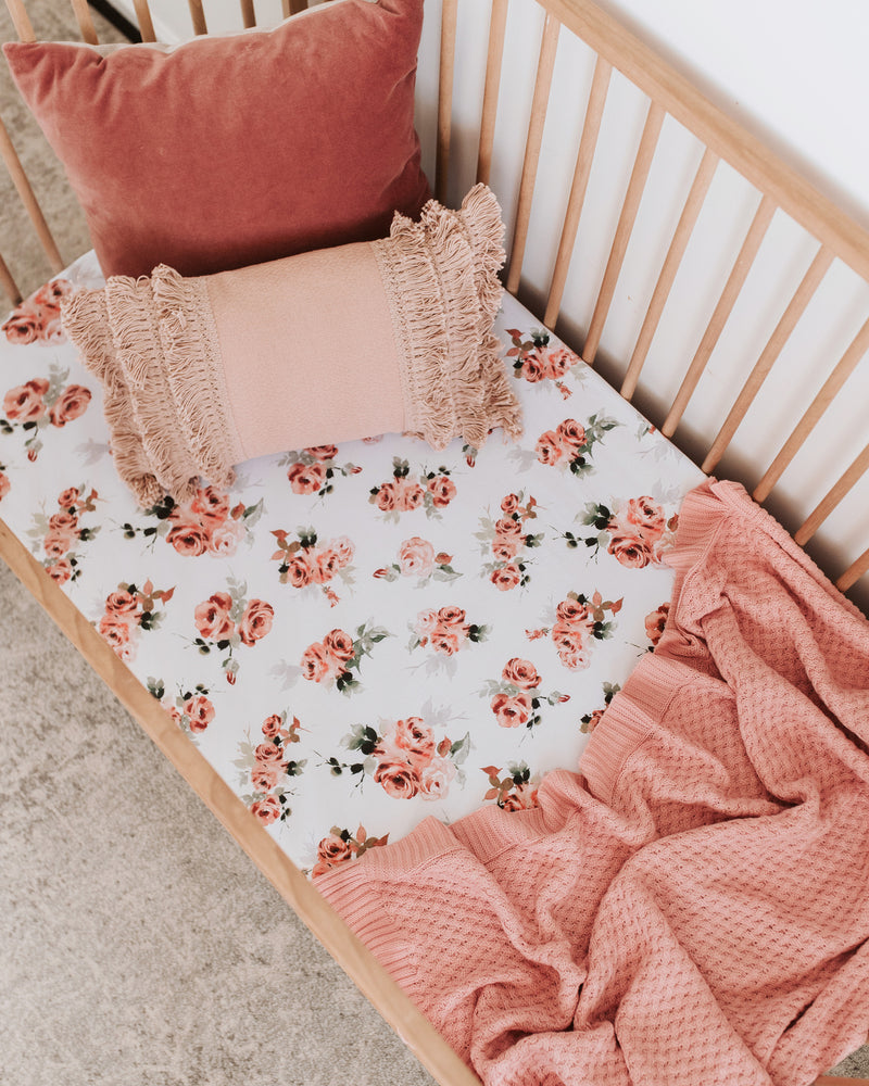 Jersey Nursery Linen - Rosebud
