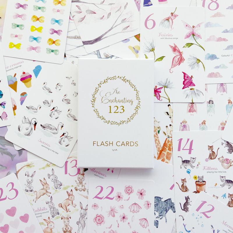 Flash Cards - The Enchanting 123