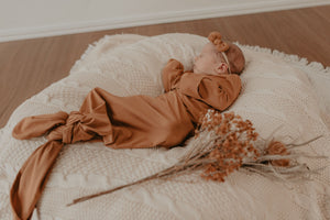 Baby Gown - Desert Bronze