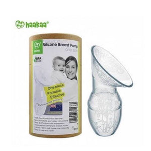 Haakaa - Silicone Breast Pump with Flower Stopper