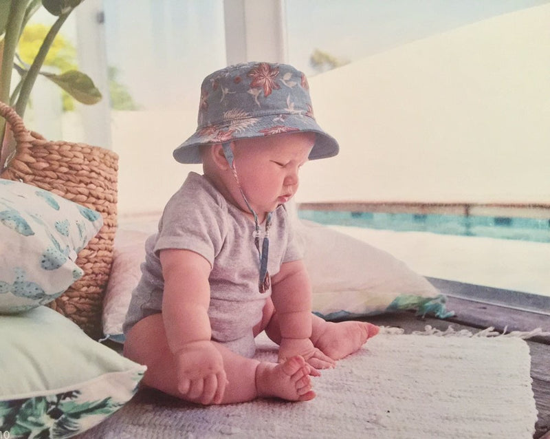 Hat - Baby Boy - Broden Blue (0-2 years)